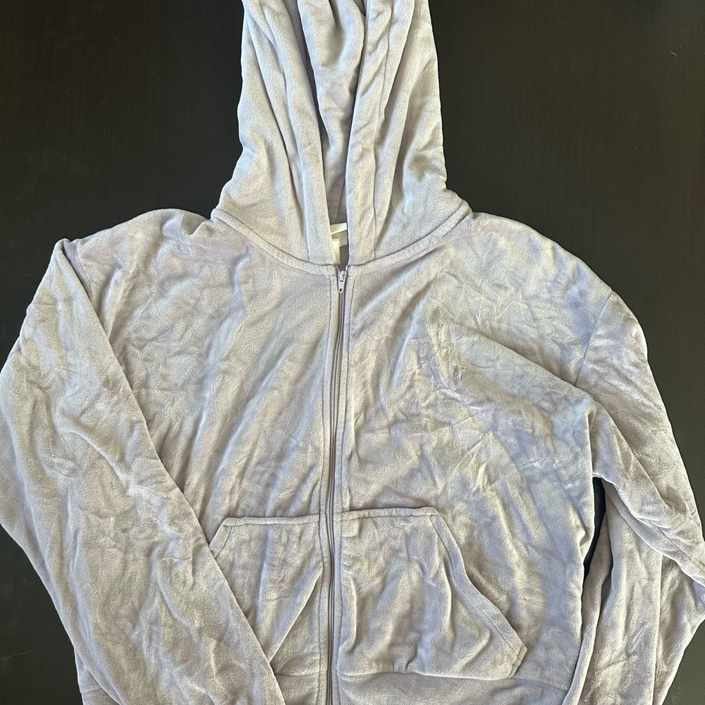 H&M Light Purple Hooded Sweater